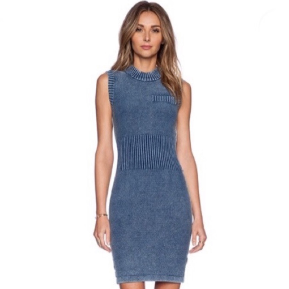 T by Alexander Wang Indigo Dress